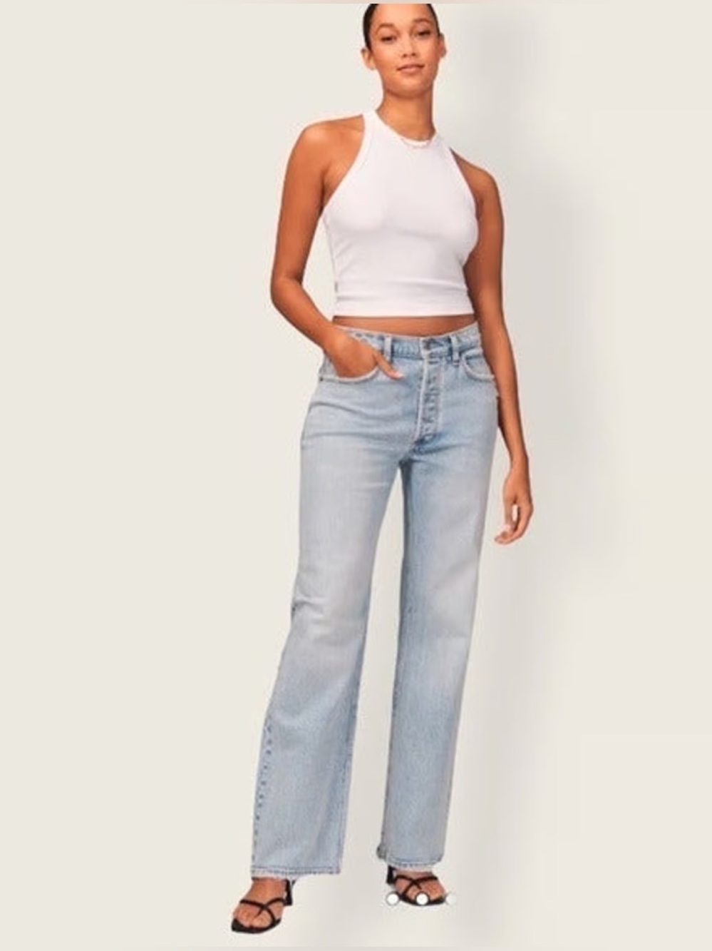 Abercrombie & Fitch 90s Baggy Low Rise size 28 or 6 SHORT